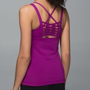 Lululemon Regal Plum Hot to Street Tank 8